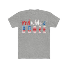 Load image into Gallery viewer, Red White and Booze Men's Cotton Crew Tee