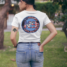 Load image into Gallery viewer, WK9WW Working K9s Worldwide USA FLAG T-shirt