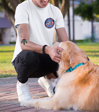 Load image into Gallery viewer, WK9WW Working K9s Worldwide USA FLAG T-shirt