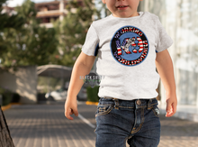 Load image into Gallery viewer, WK9WW Working K9s Worldwide USA FLAG T-shirt