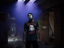 Load image into Gallery viewer, Bloody Bitches Be Trippin Horror Movie Faces Graphic T-Shirt