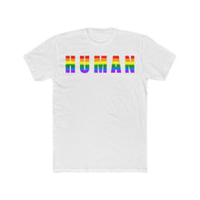Load image into Gallery viewer, Pride HUMAN Men's Cotton Crew Tee