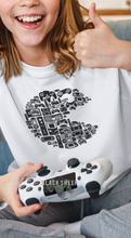 Load image into Gallery viewer, Pac Man II Gamer II Remote Controller Design Unisex & Youth Tees