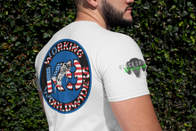 Load image into Gallery viewer, WK9WW Working K9s Worldwide USA FLAG T-shirt