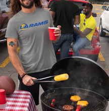 Load image into Gallery viewer, Los Angeles Rams Football II Tailgate II Rams Logo T-Shirt Hoodie
