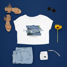 Load image into Gallery viewer, Van Gogh with the Flow Cropped Tee